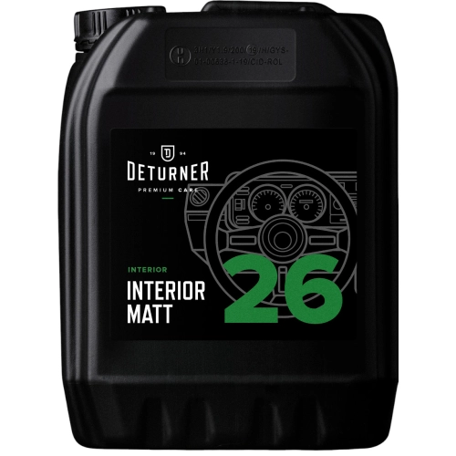 DETURNER INTERIOR MATT 5L matowy dressing do plastików wewnętrznych